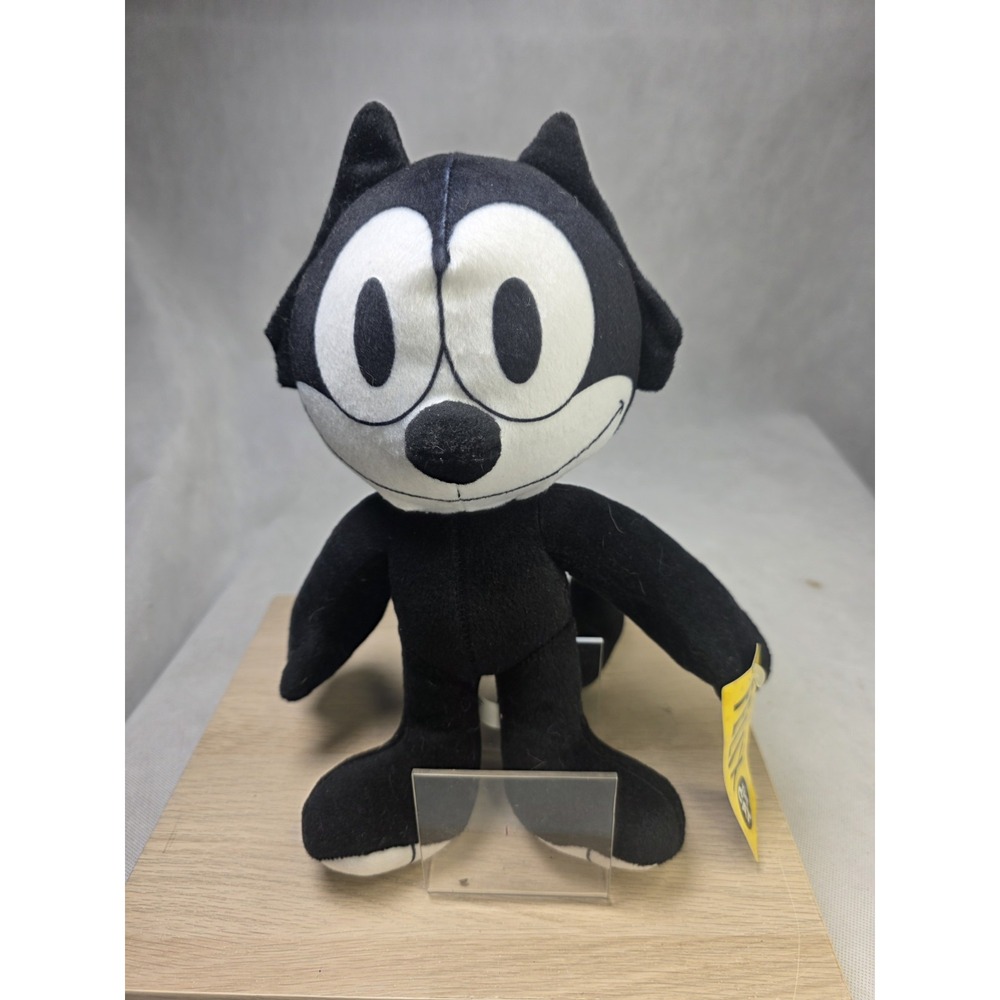 10" FELIX THE CAT Plush Stuffed Animal Toy Factory NWT